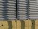 Corrugation and Ocher Wall 1